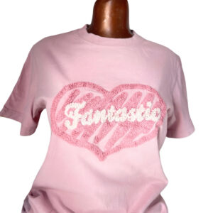 T-shirt rose (friperie premier choix )