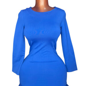 Robe bleu ( friperie premier choix )