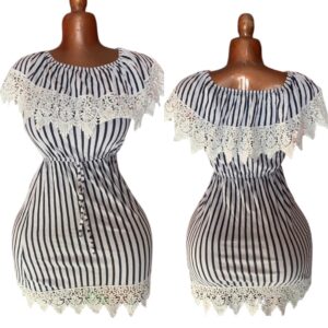 Robe rayée
