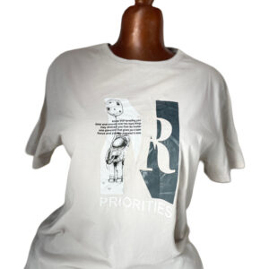 tee-shirt blanc pour femme ( friperie premier choix )