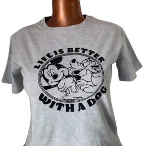 T-shirt gris femme ( friperie premier choix)