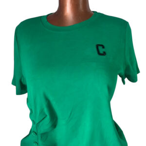 tee-shirt vert pour femme( friperie 1er choix )