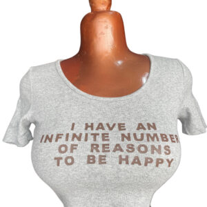 Top gris femme ( friperie premier choix )