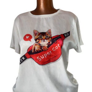 tee shirt blanc pour femme ( friperie 1er choix)