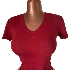 Top rouge femme ( friperie premier choix )