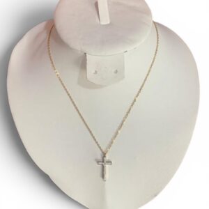 Ensemble bijoux pour femme (boucles d'oreilles et chaîne )