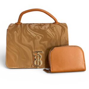 Ensemble sac à main avec portefeuille