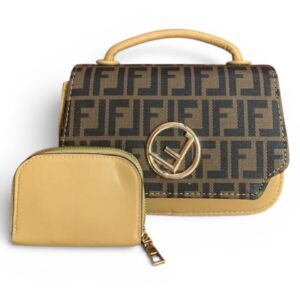 Ensemble sac à main avec portefeuille