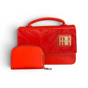Ensemble sac à main avec portefeuille