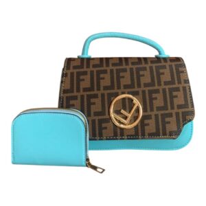 Ensemble sac à main avec portefeuille