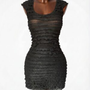 Robe Noire Sexy (Friperie Premier Choix)