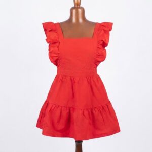 Robe Rouge Pour la soirée (Friperie Premier Choix)