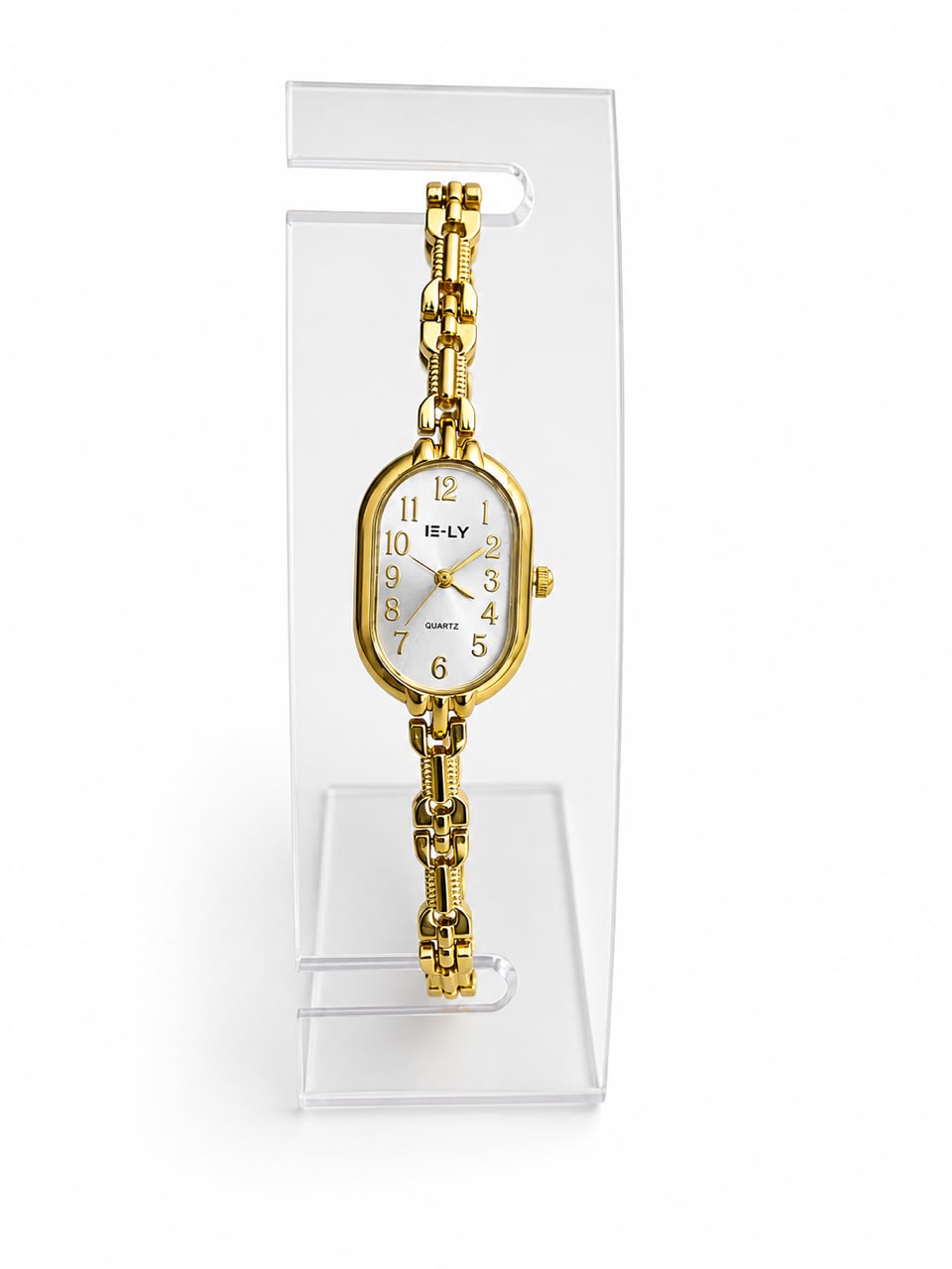 Montre-bracelet femme IE-LY – Ovale doré
