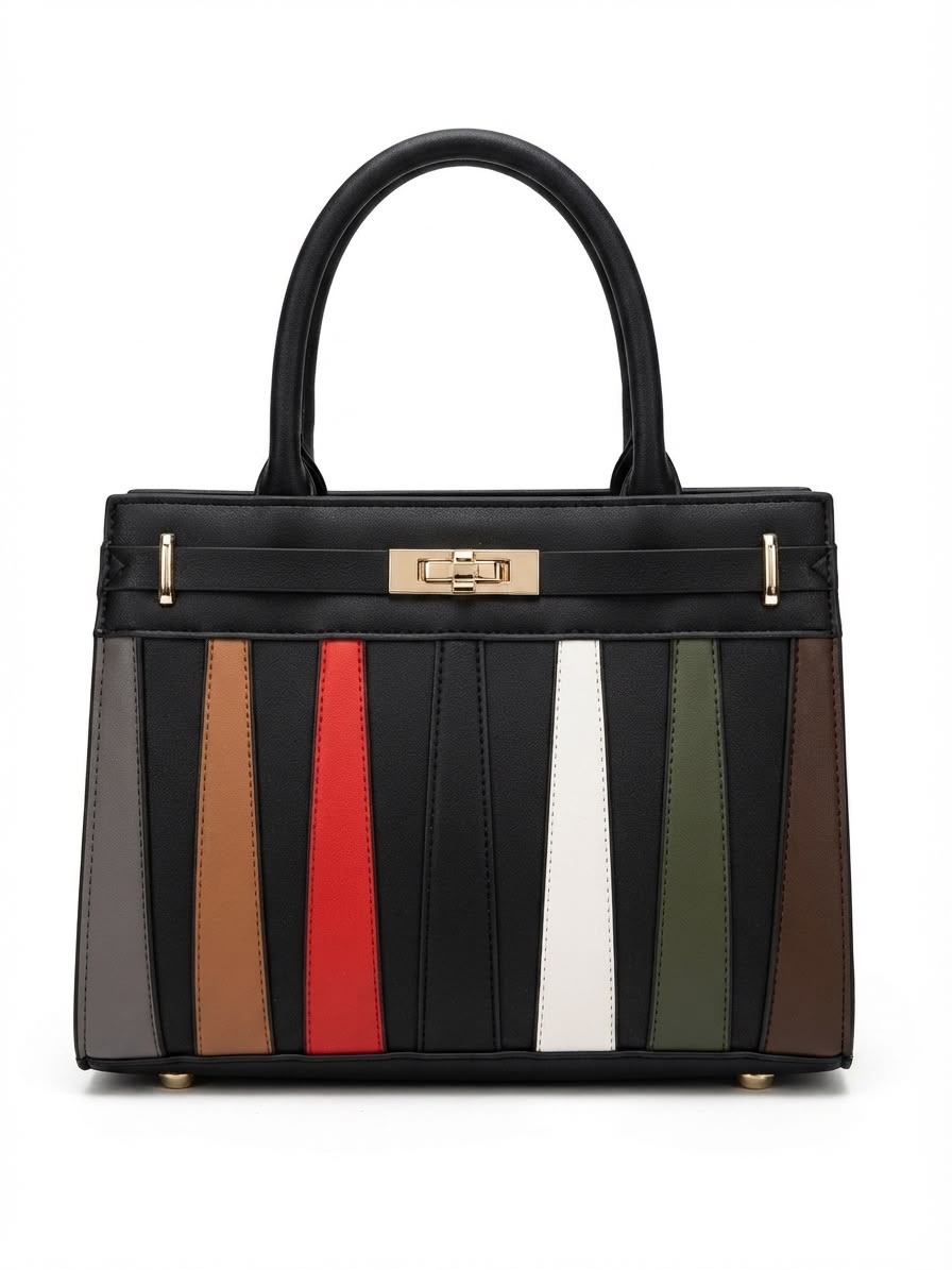 Ensemble de sacs à main fourre-tout multicolore – Image 2